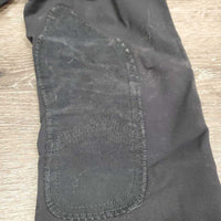 EuroSeat Breeches *fair, v.hairy, faded, snags, unstitched knees, curled waist
