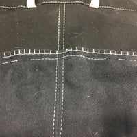 Full Seat Breeches *gc, v.hairy, pilly & rubbed seat, mnr unstitched seams, threads, faded
