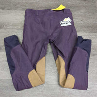 EuroSeat Breeches *gc, faded, seam puckers, shrunk?puckered knees, seat hole
