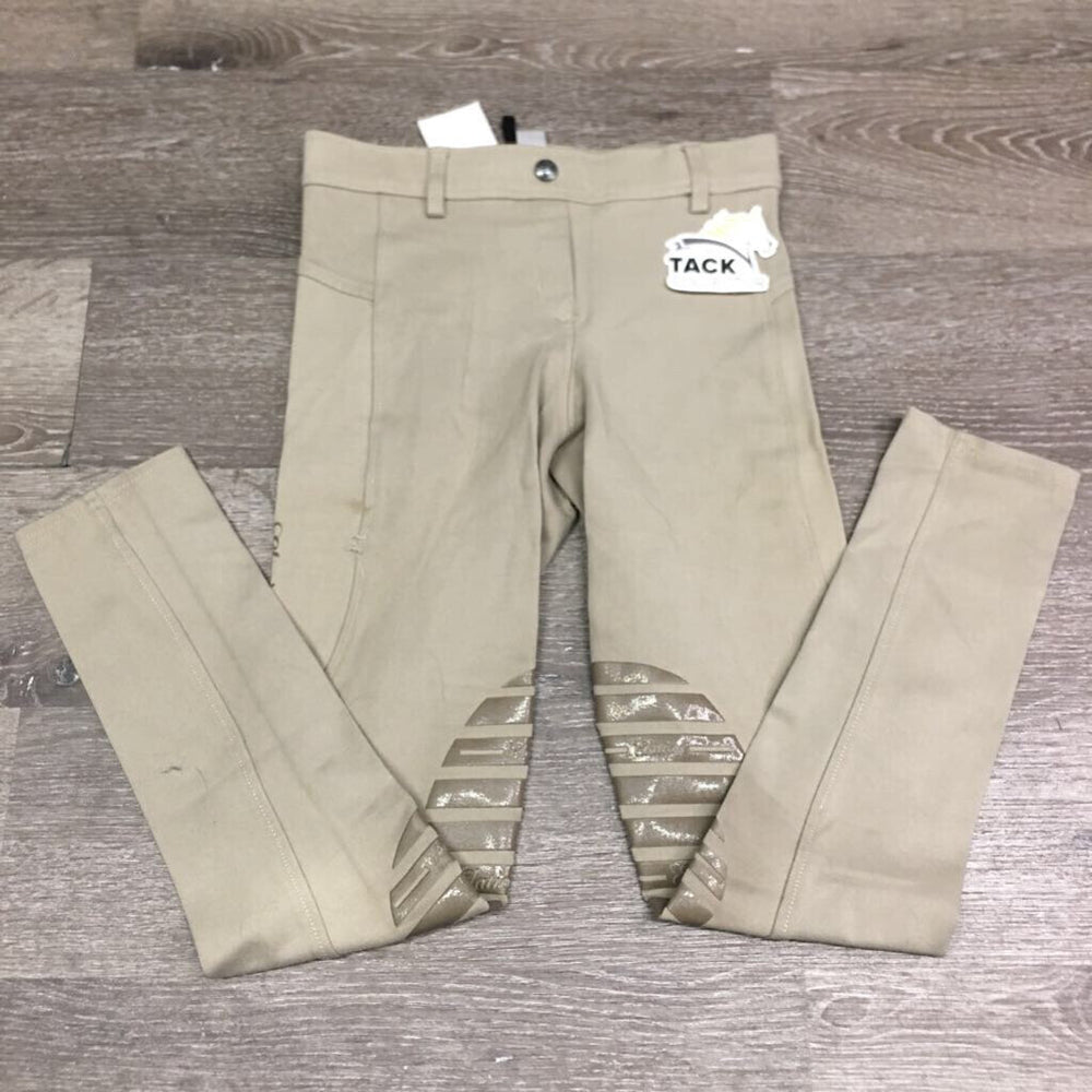 EuroSeat Breeches, Pull On *gc, undone stitching, hairy, stains, knee rubs