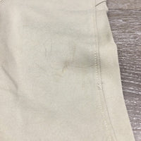 EuroSeat Breeches, Pull On *gc, undone stitching, hairy, stains, knee rubs