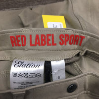 EuroSeat Breeches, Pull On *gc, undone stitching, hairy, stains, knee rubs