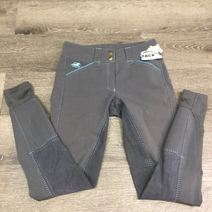 Full Seat Breeches *gc/fair, hairy, snags, rubs, pills, seam puckers, undone stitching