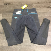Full Seat Breeches *gc/fair, hairy, snags, rubs, pills, seam puckers, undone stitching

