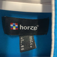 LS Sun Shirt, 1/2 Zip Up, mesh sleeves *vgc/gc, mnr snags & seam puckers
