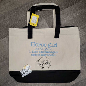 Canvas Bag, Embroidered, zipper *new