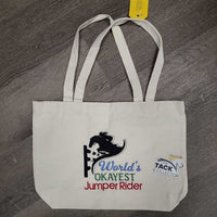 Canvas Bag, embroidered *new
