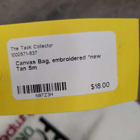 Canvas Bag, embroidered *new
