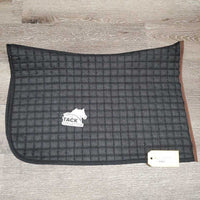 Thin Quilt Baby Pad, homemade *gc, threads, exposed seams, puckers, mnr hair, faded, rubs
