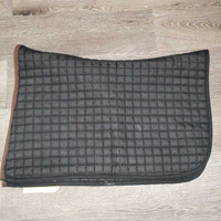 Thin Quilt Baby Pad, homemade *gc, threads, exposed seams, puckers, mnr hair, faded, rubs

