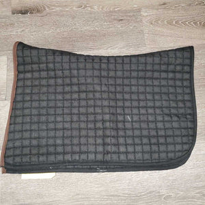 Thin Quilt Baby Pad, homemade *gc, threads, exposed seams, puckers, mnr hair, faded, rubs