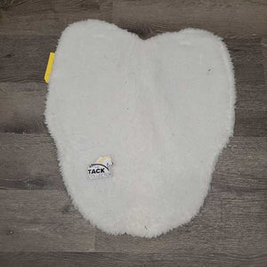 Fleece Half Pad Cover, 0 Inserts *gc, clean, clumpy, mnr hair, threads, bare spots?