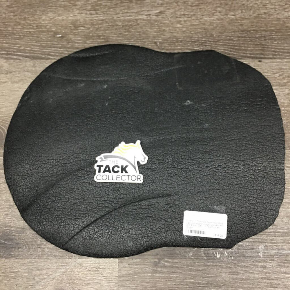 Trimmed Foam Half Pad *gc, cut edges, snags, uneven, mnr dirt