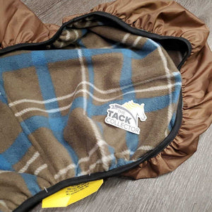 Nylon Fleece Lined Jump Saddle Cover, waterproof *xc/like new