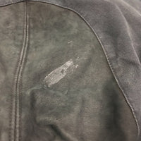 Hvy Leather Full Seat Breeches *gc, faded, seam puckers, rubs, stains, v.puckered seams
