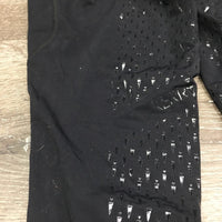 Full Seat Sticky Riding Tight Breeches, Pull On *gc, hairy, pills, peeled stickies, faded