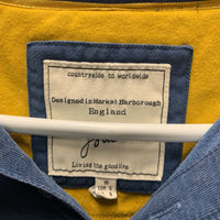 LS Polo Shirt, 1/3 Button Up *gc, rubs, pills, older