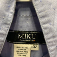 LS Show Shirt *gc, crinkled, puckered, No Collar