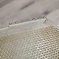 Double Sided Gellee Curry *gc, discolored, stained, dirt, faded, split sides
