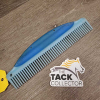 Thick Wide Plastic Mane Comb *gc, clean, dirt, stains, residue, sticker
