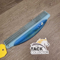 Thick Wide Plastic Mane Comb *gc, clean, dirt, stains, residue, sticker
