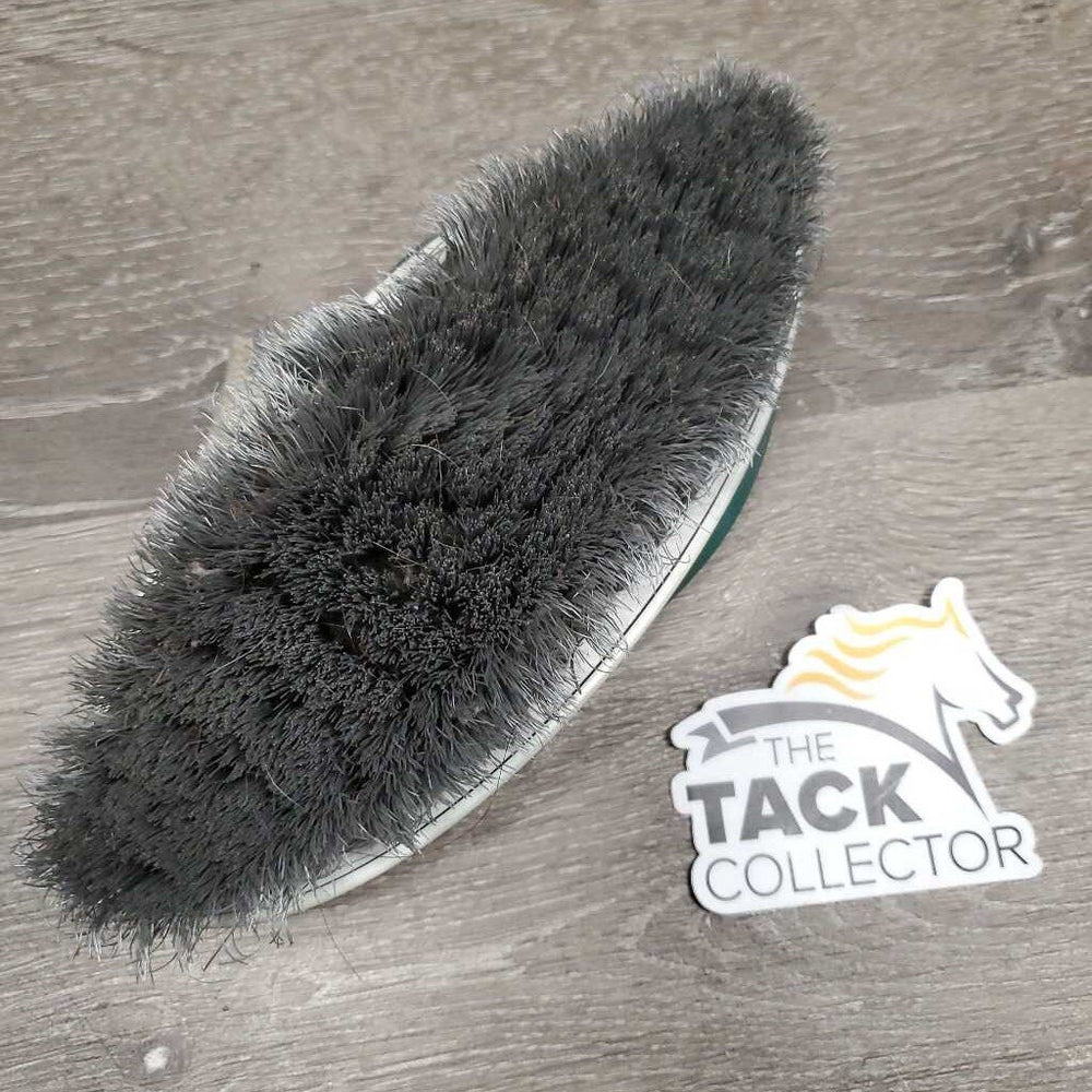 Dandy Brush, elastic handle *gc, clean, bent bristles, rubs, stains, stretched handle