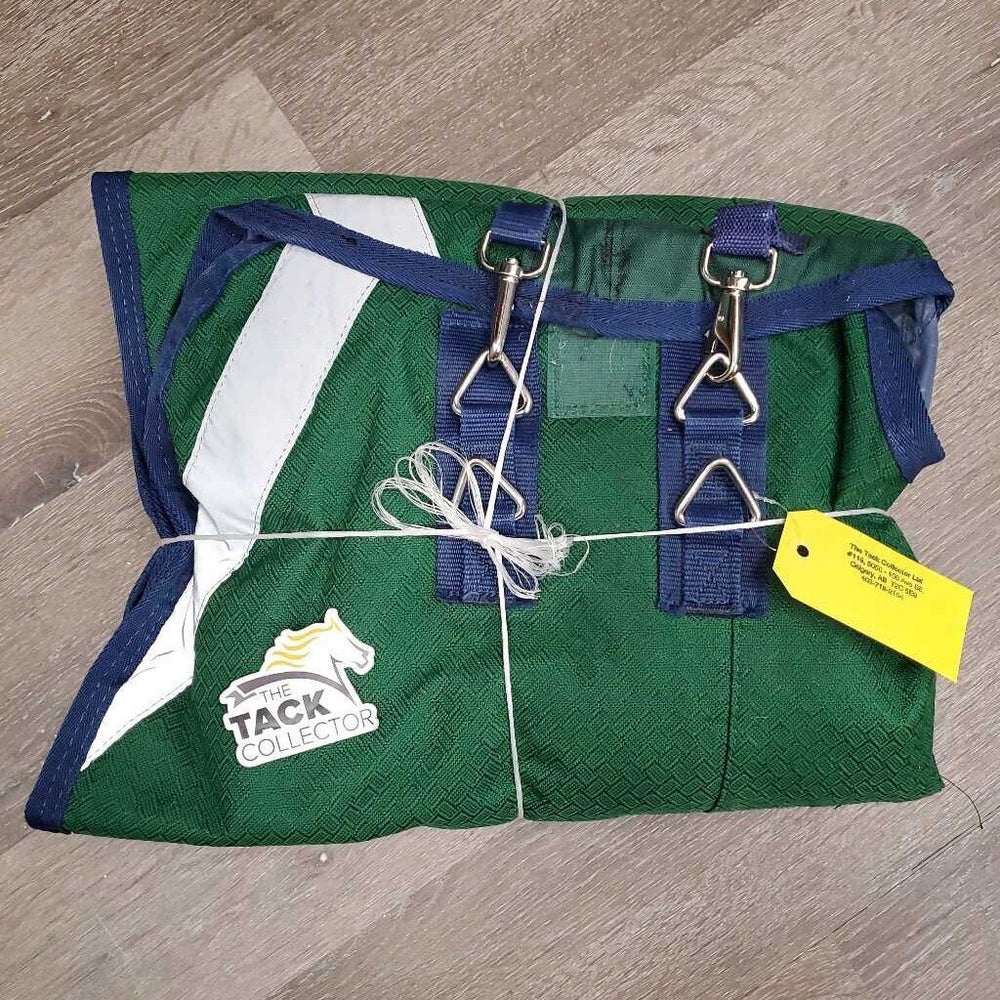 Hi Neck Rain Sheet 2 legs *vgc, repairs, snags, mnr lining holes, mnr wpf, loose stitiching
