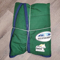 Hi Neck Rain Sheet 2 legs *vgc, repairs, snags, mnr lining holes, mnr wpf, loose stitiching
