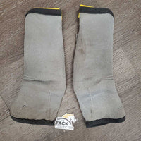 4 Mesh Fly Boots *gc, clean, stains, hairy velcro, frayed edges, snags
