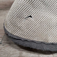 4 Mesh Fly Boots *gc, clean, stains, hairy velcro, frayed edges, snags