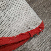 4 Mesh Fly Boots *gc, clean, stains, hairy velcro, frayed edges, snags, thin binding
