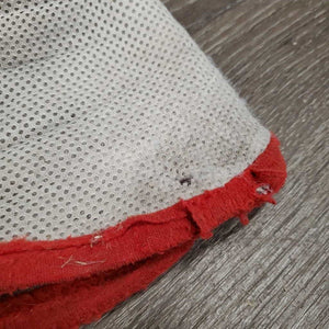 4 Mesh Fly Boots *gc, clean, stains, hairy velcro, frayed edges, snags, thin binding