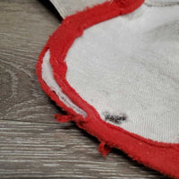 4 Mesh Fly Boots *gc, clean, stains, hairy velcro, frayed edges, snags, thin binding
