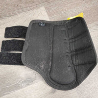 Closed Boots, velcro *gc, clean, loose velcro threads, hairy, rubs, dings, marker