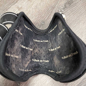 Pr Hind Boots, tabs *gc, clean, faded, scrapes, hairy, marker *lining: v.hairy, residue, dirt