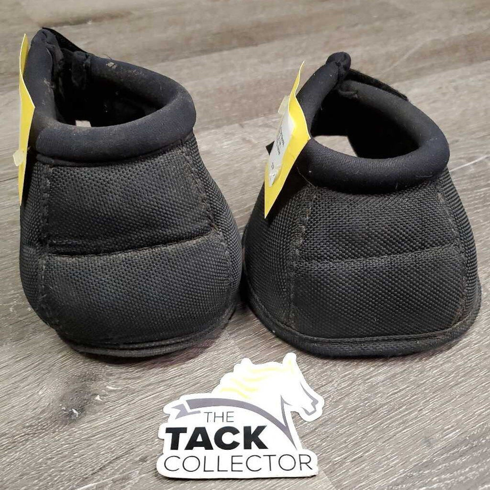 No Turn 2 Left Bell Boots, velcro *MISMATCHED, gc, fair, clean, dirty, frayed lining, marker