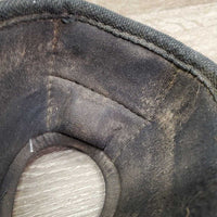 No Turn 2 Left Bell Boots, velcro *MISMATCHED, gc, fair, clean, dirty, frayed lining, marker
