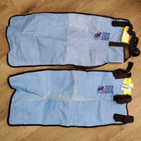 2 Cooling Leg Wraps, bag *vgc, clean, stains, faded?
