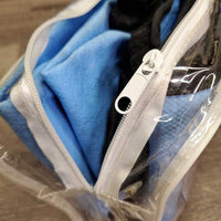 2 Cooling Leg Wraps, bag *vgc, clean, stains, faded?