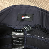 Full Sticky Seat Breeches *gc, seat rubs & pills, seam puckers, faded, cracking logos