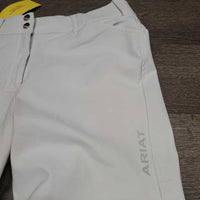 EuroSeat Breeches *gc, seam puckers, stains, discolored seat & legs, mnr dingy?
