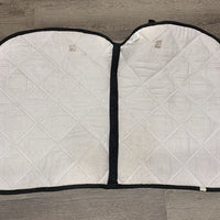 Quilt Jumper Saddle Pad *vgc, mnr hair, snags, pills, threads, puckers, stains
