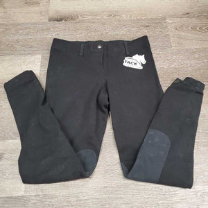 Hvy Cotton Breeches, Pull On *vgc, mnr faded dirt?stains, seat rubs & pills & hair