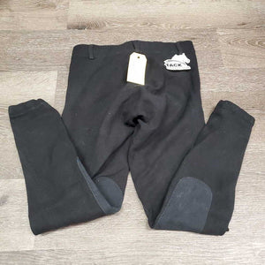 Hvy Cotton Breeches, Pull On *vgc, mnr faded dirt?stains, seat rubs & pills & hair
