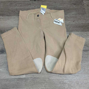 Hvy Cotton Breeches, Pull On *vgc, mnr seat rubs & pills