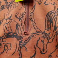 LS Technical Shirt, 1/2 Zip Up *vgc, mnr dirt?stains & pulled end
