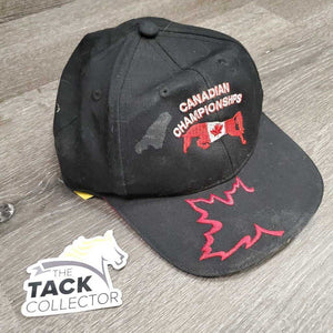 Ball Cap "Canadian Championships" *gc, faded, hairy, dirt?stain