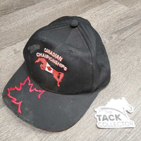 Ball Cap "Canadian Championships" *gc, faded, hairy, dirt?stain