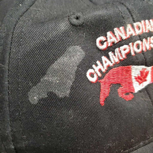 Ball Cap "Canadian Championships" *gc, faded, hairy, dirt?stain