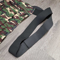 Lycra Neck/Mane Cover, velcro, Bag *vgc/gc, clean, stretched elastic, fuzzy, dirty elastic, rubs, pills & hair
